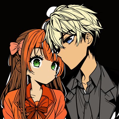 anime couple