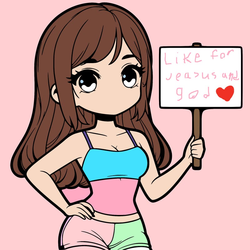 girl in a cute crop top holding a blank sign