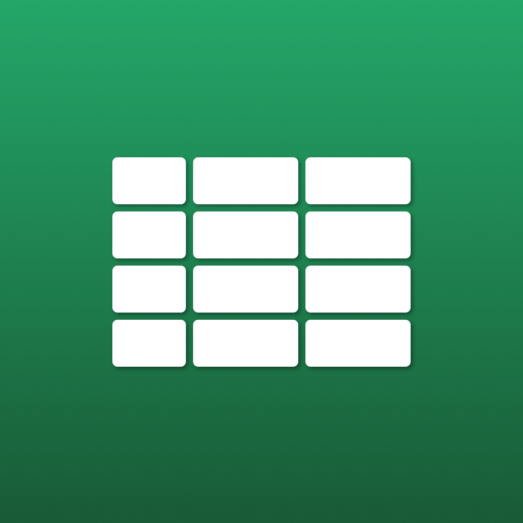 Simple Spreadsheet:view & edit