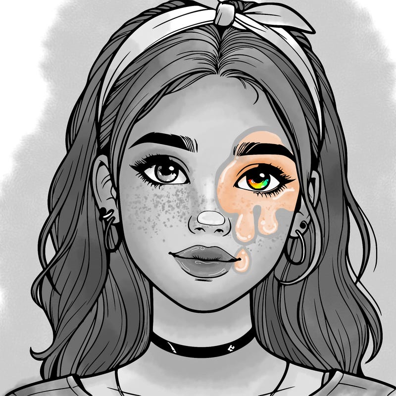 realistic teenage girl