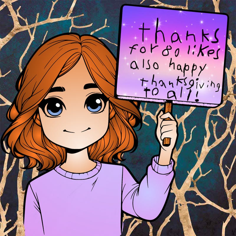 realistic girl holding up a sign