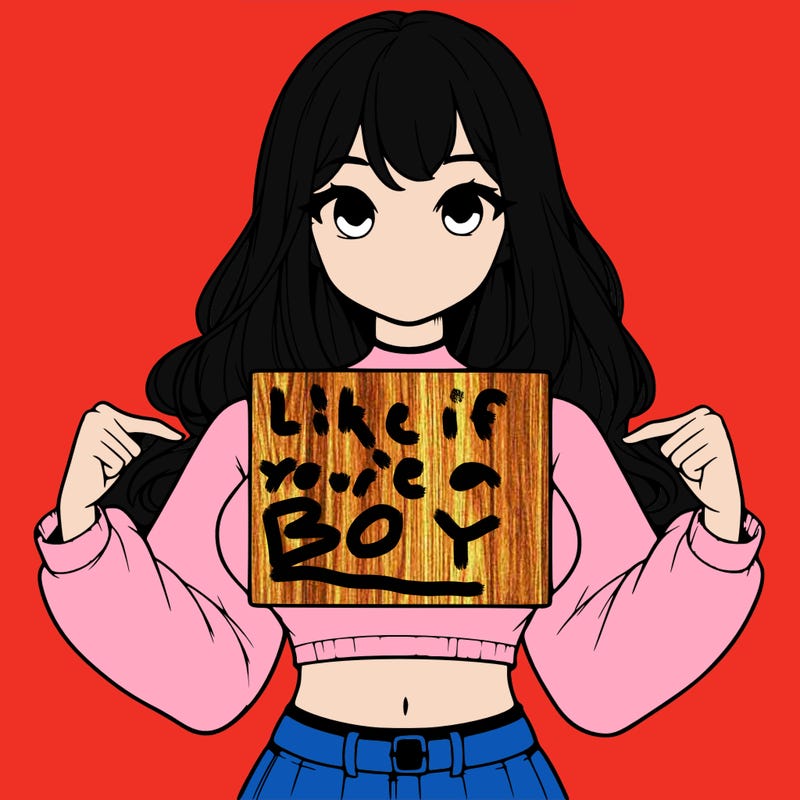 girl holding a blank sign in a long sleeve crop top