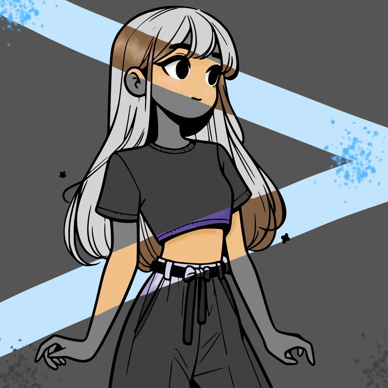 girl in a cute crop top