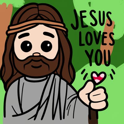 jesus loves you