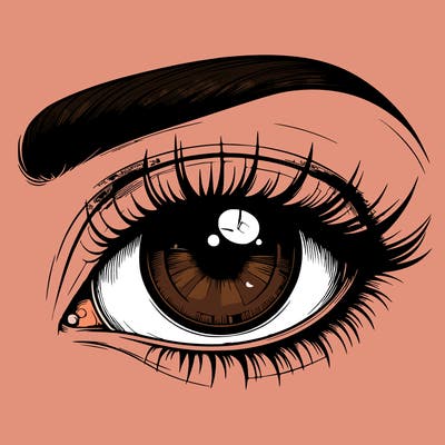 realistic eye