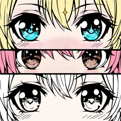 anime eyes