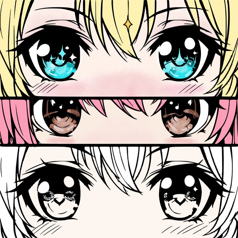anime eyes