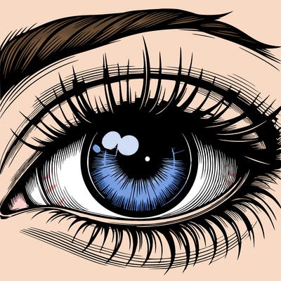 realistic eye