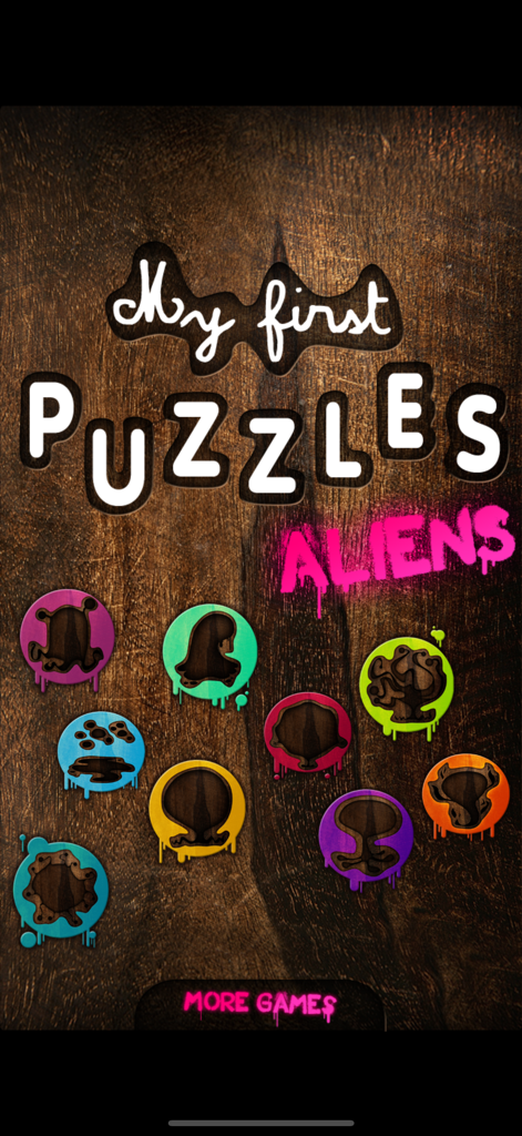 My first puzzles : Aliens - Games App | MWM