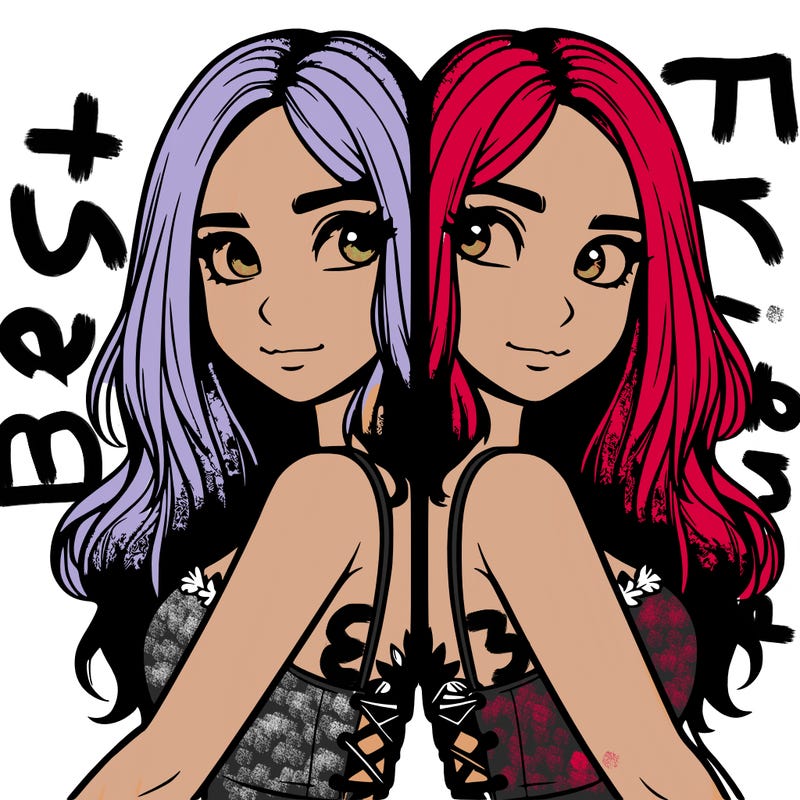 a realistic girl split