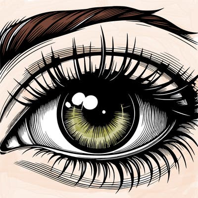 realistic eye