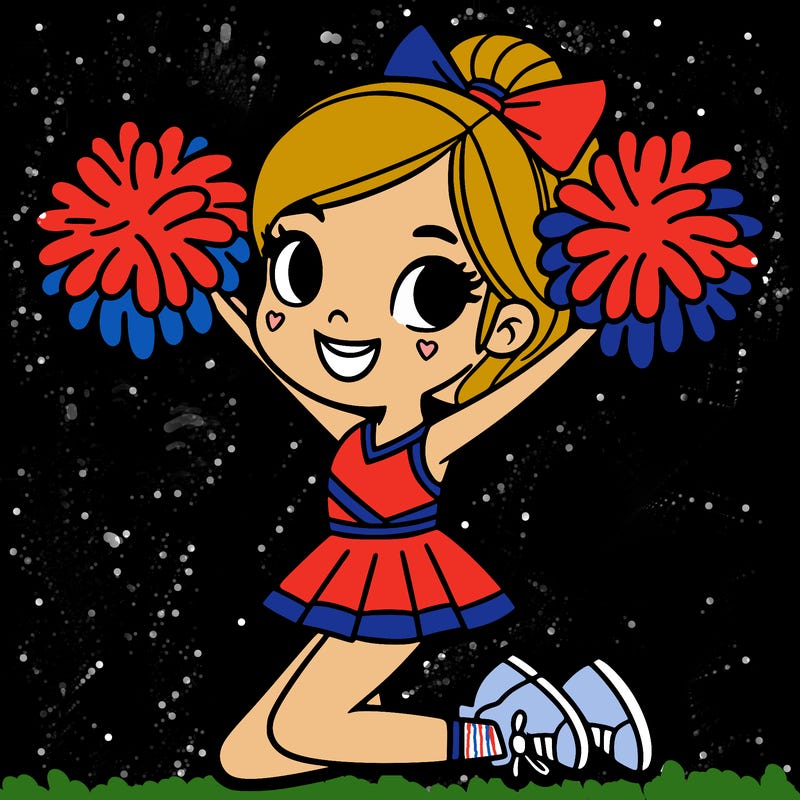 cheerleader girl