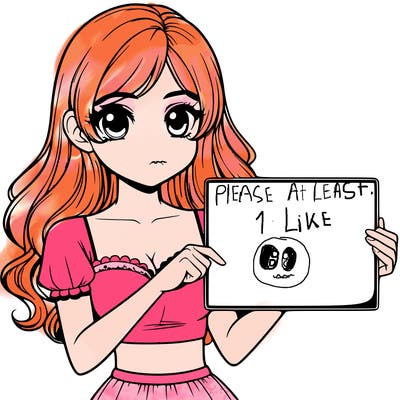 realistic pretty girl holding blank sign