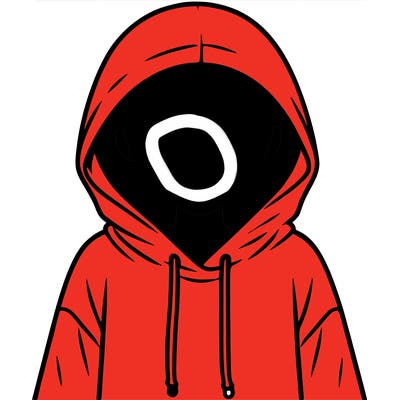 faceless girl in hoodie