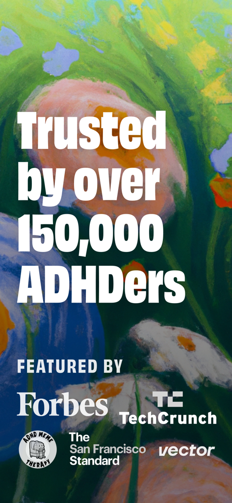 Numo: Cringe-Free ADHD App - Numo ADHD app trusted by over 150,000 users and featured by Forbes and TechCrunch