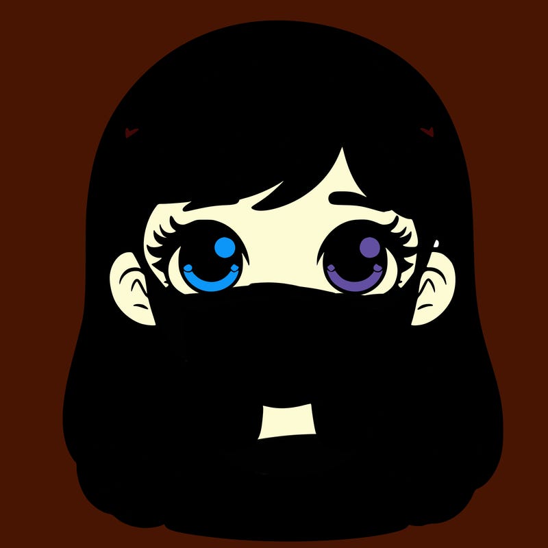 girl with a mask