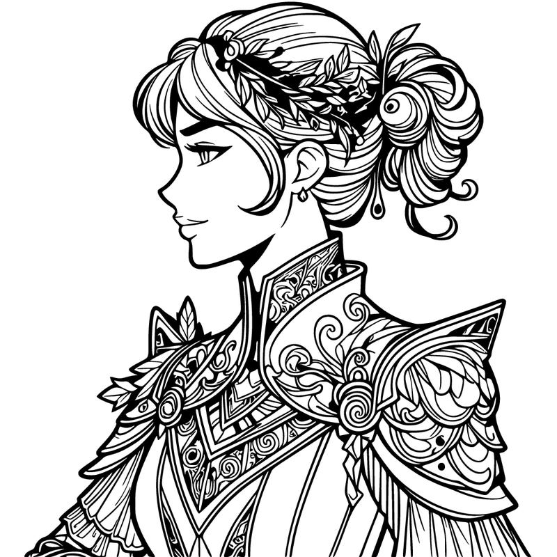 attractive fantasy woman