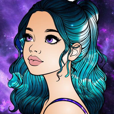 beautiful realistic girl