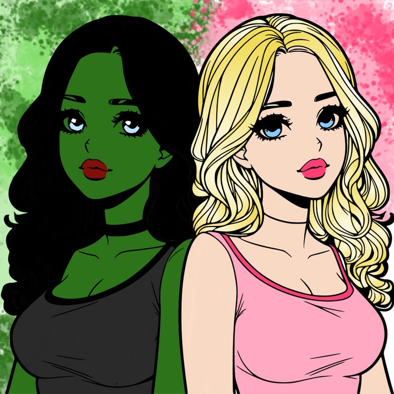 realistic twin sisters