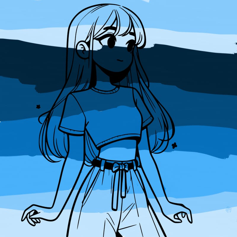 girl in a cute crop top