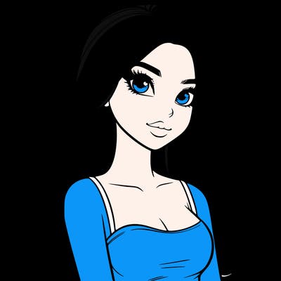 realistic pretty girl