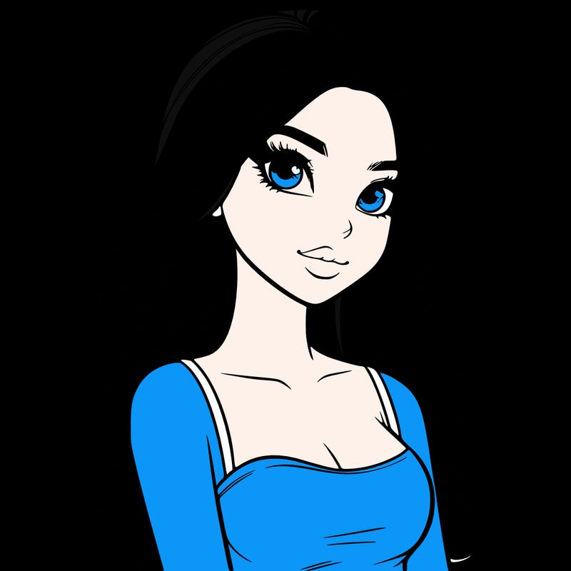 realistic pretty girl