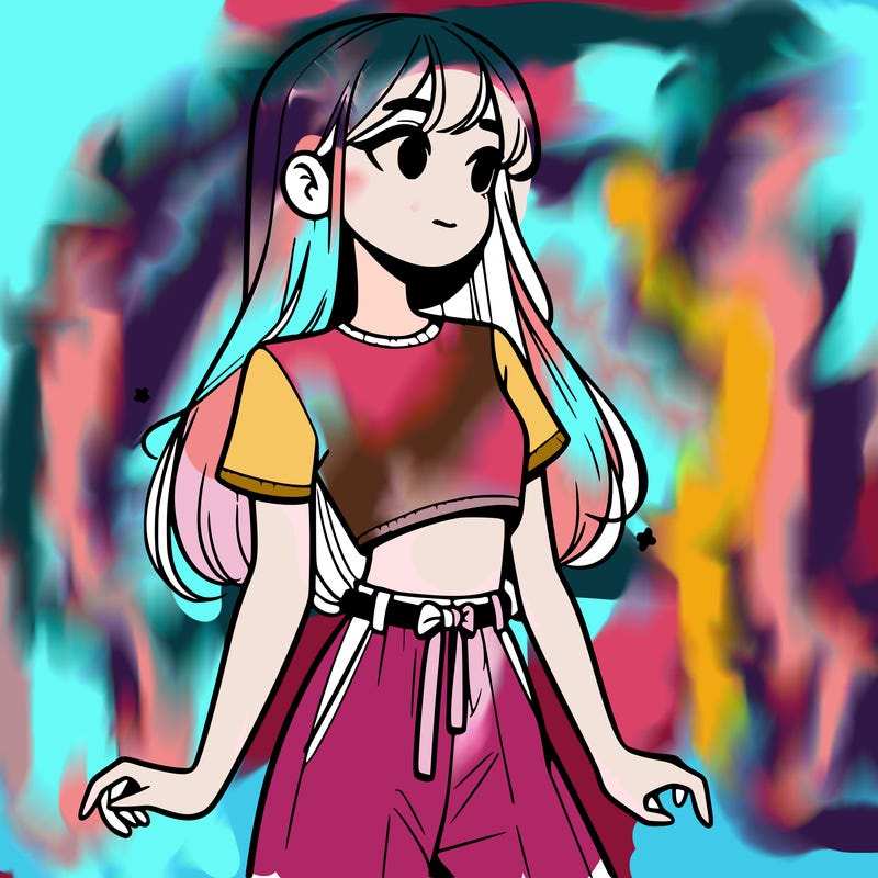 girl in a cute crop top