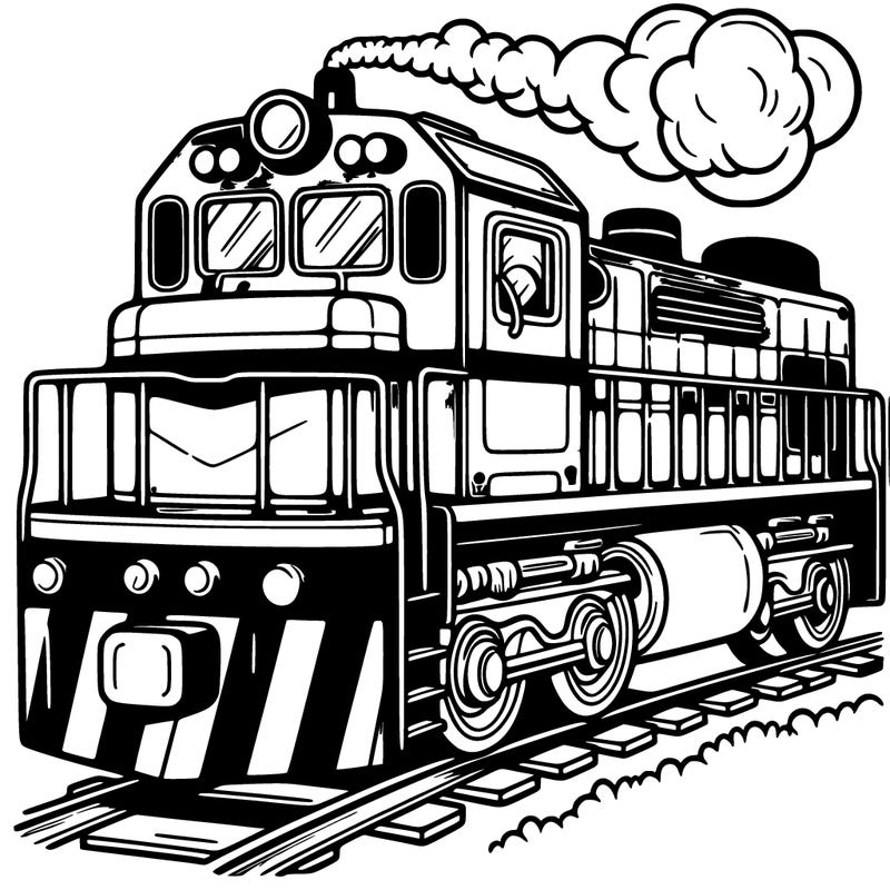 diesel locomotive