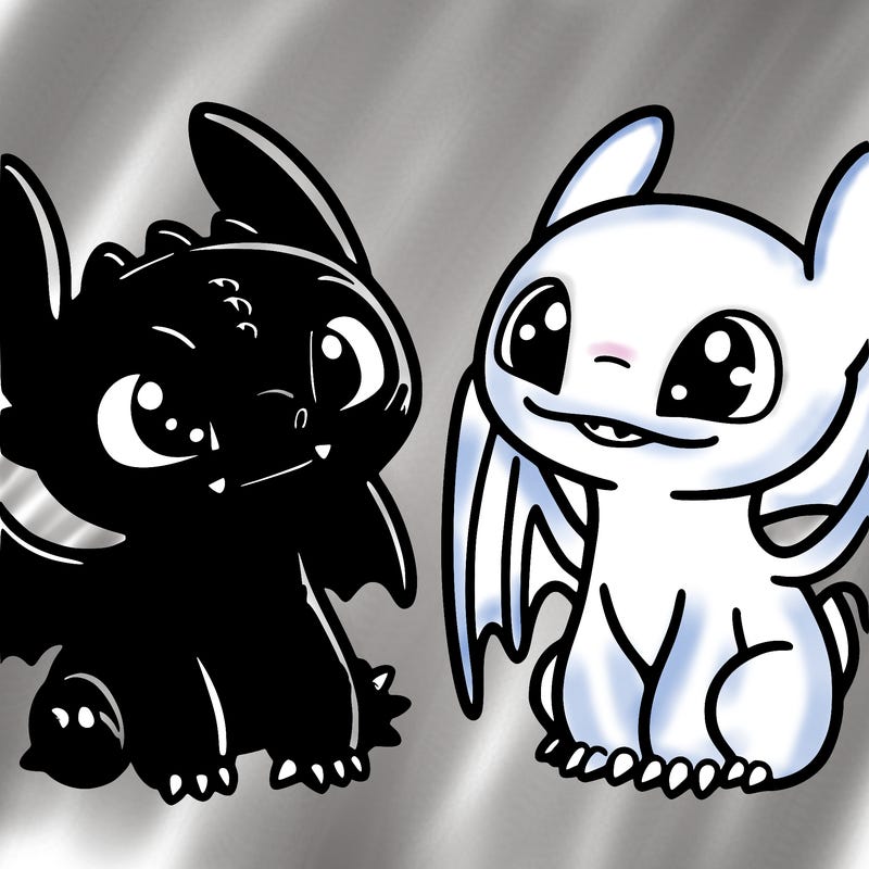 toothless and light fruy
