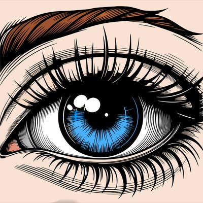 realistic eye