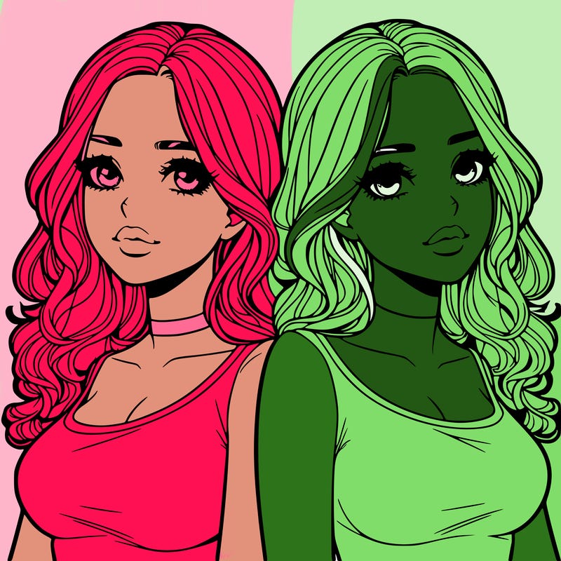 realistic twin sisters