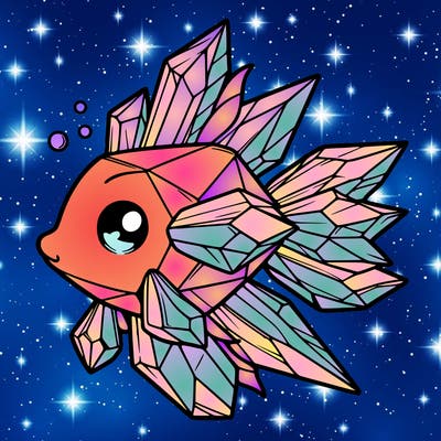crystal fish