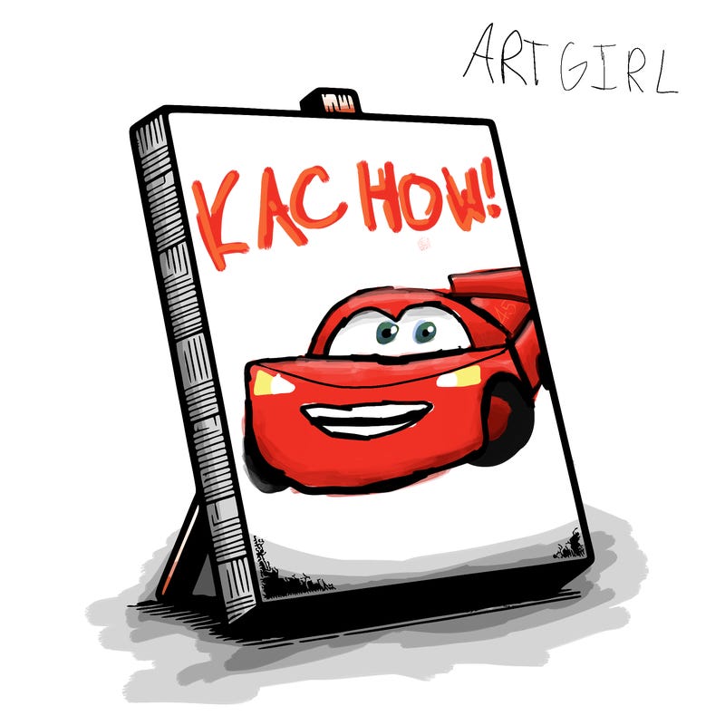 blank canvas realistic