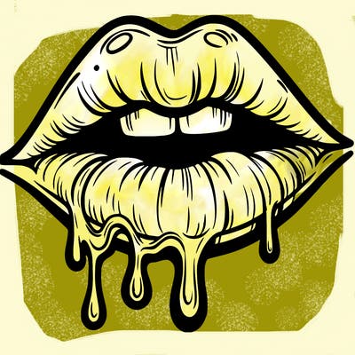 lips that look realistic and drip