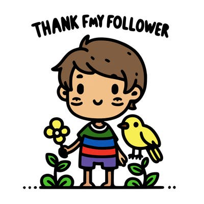 thanks for my first folower