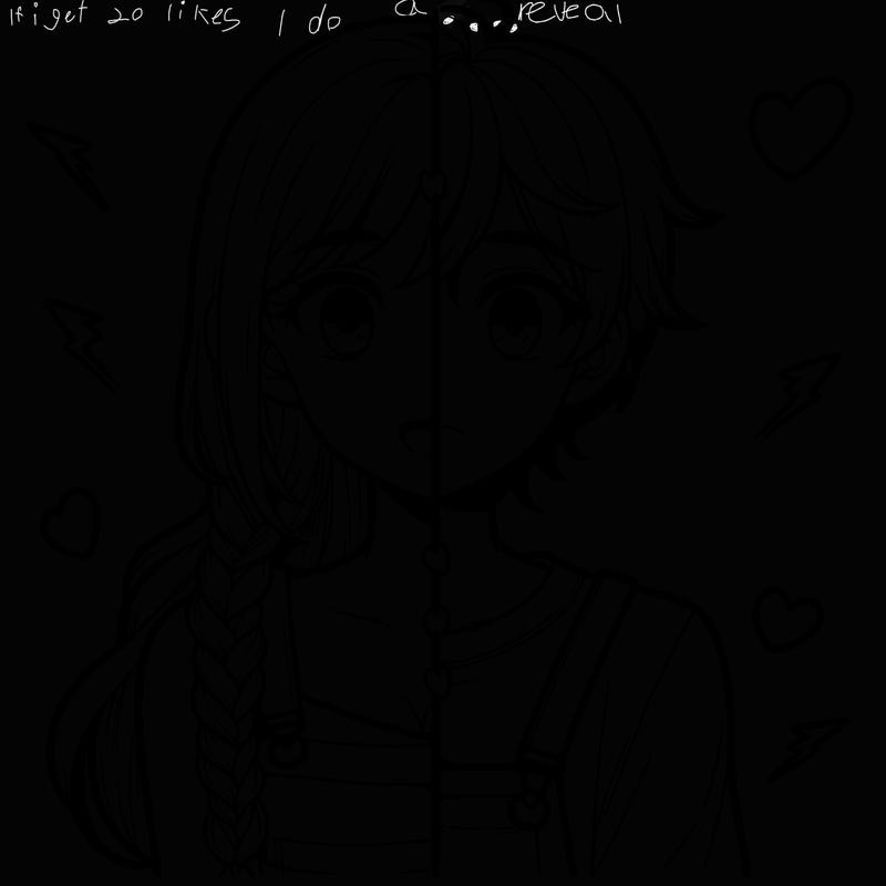 realistic girl boy split