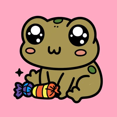 cute cute cute frog