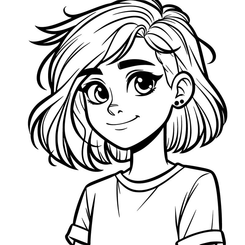 teenage girl