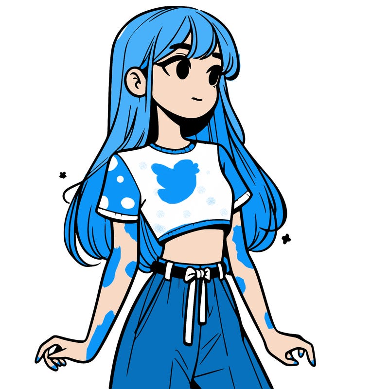 girl in a cute crop top