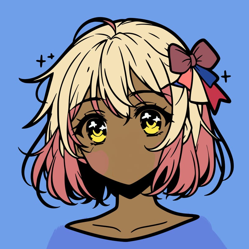anime girl face