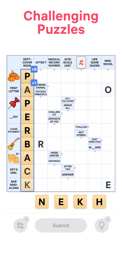Crossword Challenge - Games App | MWM