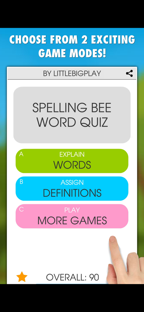 Spelling Bee Word Quiz PRO - Games App | MWM