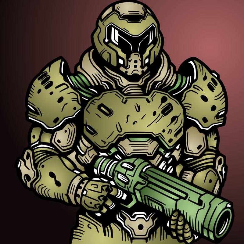 doom slayer from doom eternal