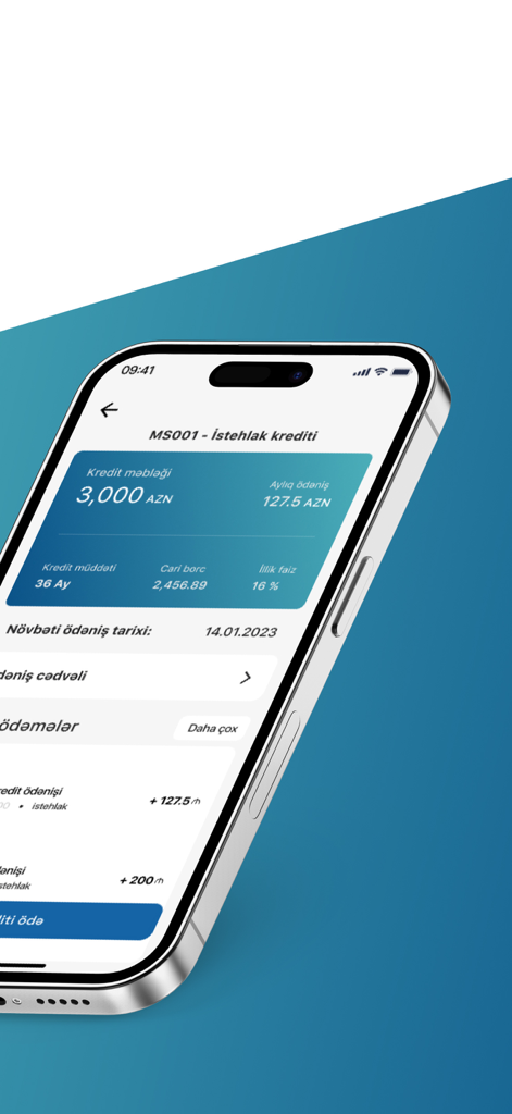 City Finance Mobile - City Finance Mobile App zeigt Details zu Verbraucherkrediten, einschließlich monatlicher Rate und Zinssatz