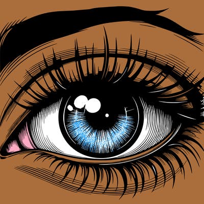 realistic eye