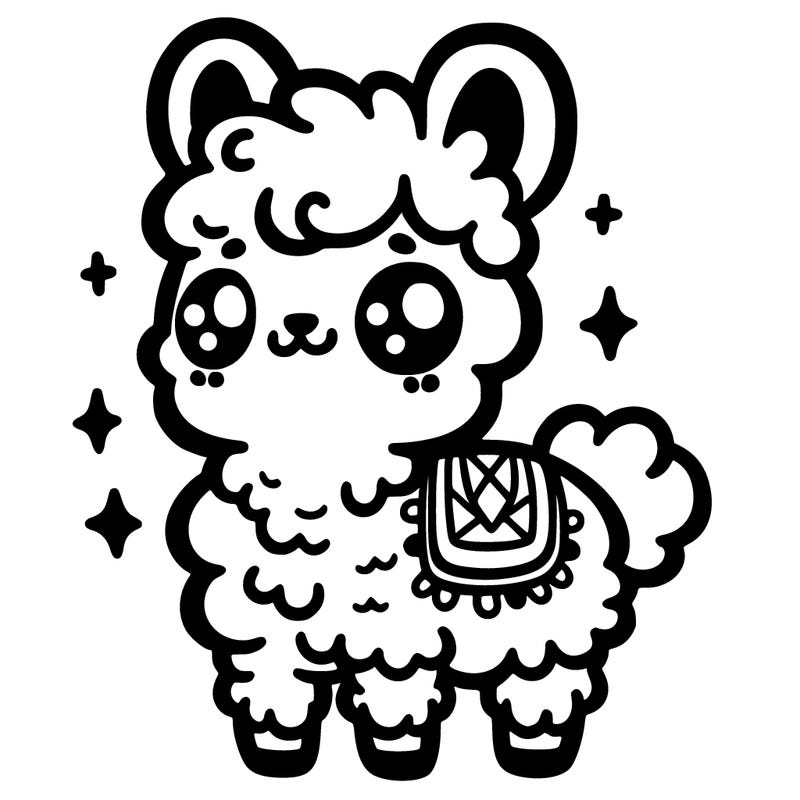 kawaii llama