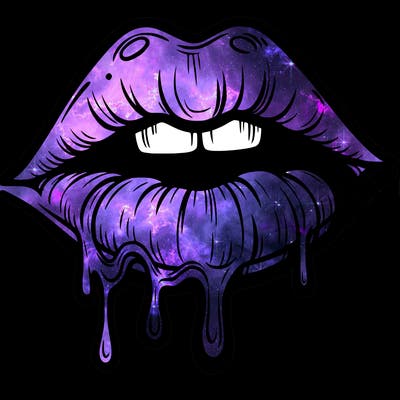 lips that look realistic and drip