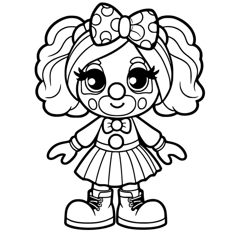clown girl