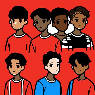 boys a group of boys