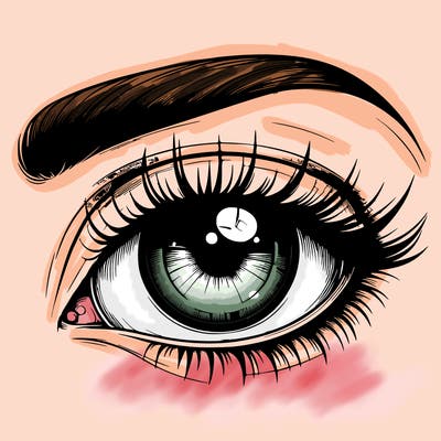 realistic eye